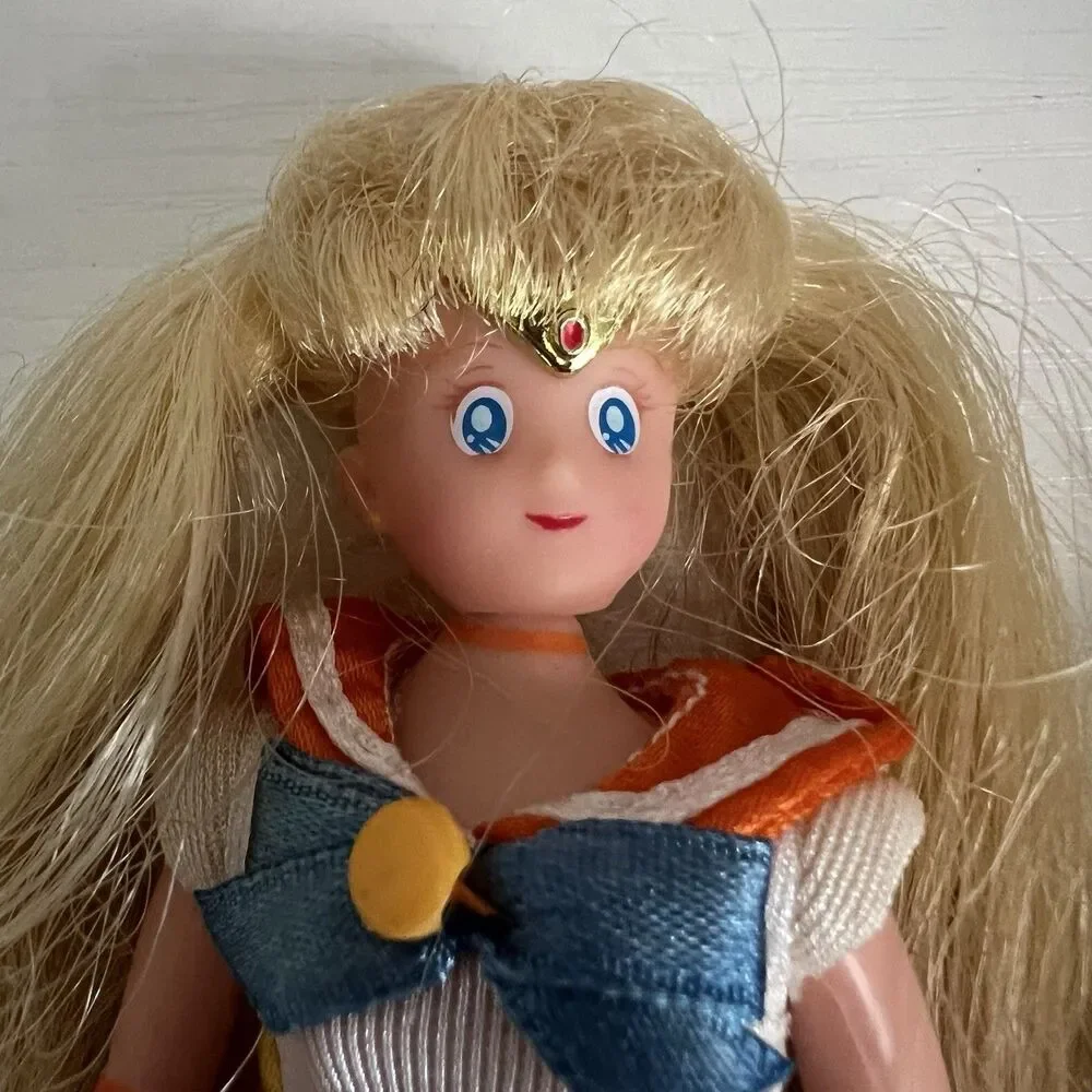 Lot of 2 Vintage 2000 Irwin Toy Sailor Moon & Sailor Venus 6
